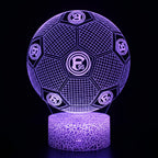 Football 3D Illusion LED Lamp - Night Light - Gift