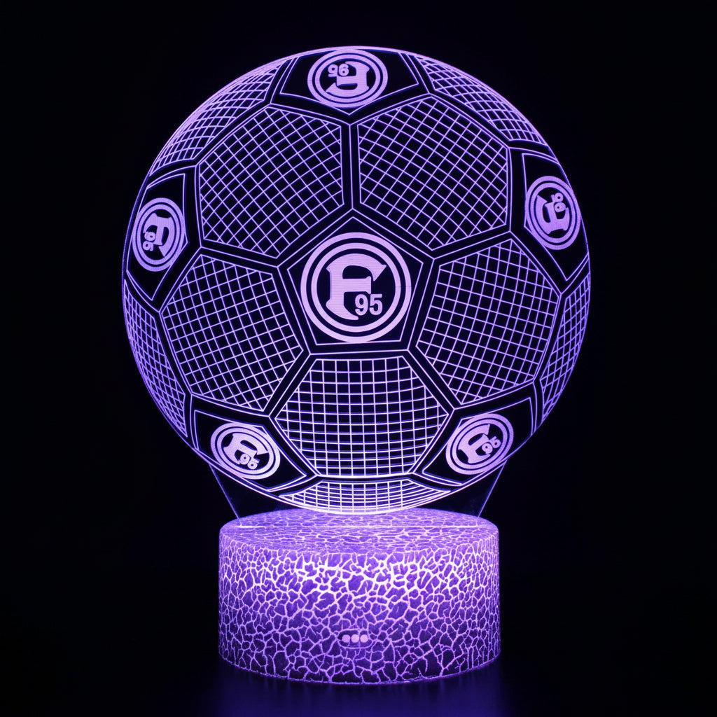 Football 3D Illusion LED Lamp - Night Light - Gift