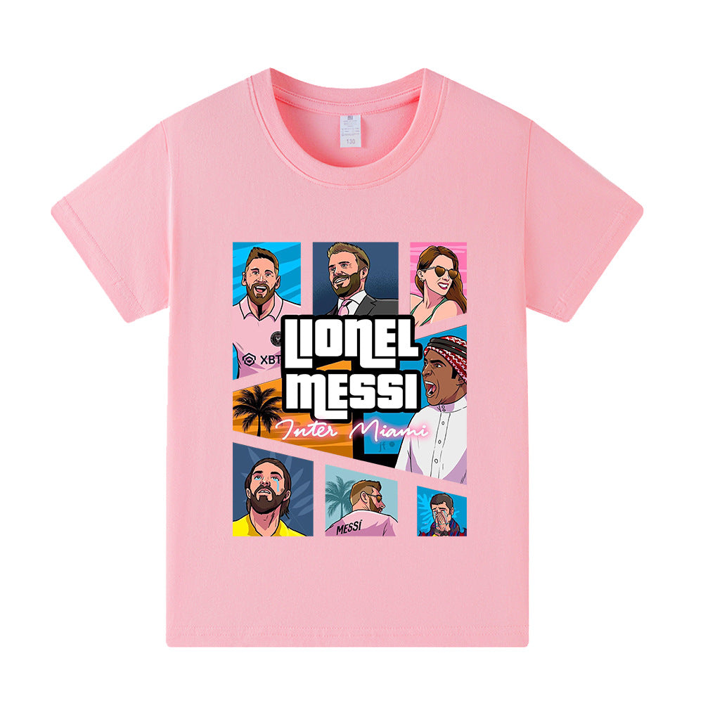 Messi Kids Football T-Shirt - Comfy