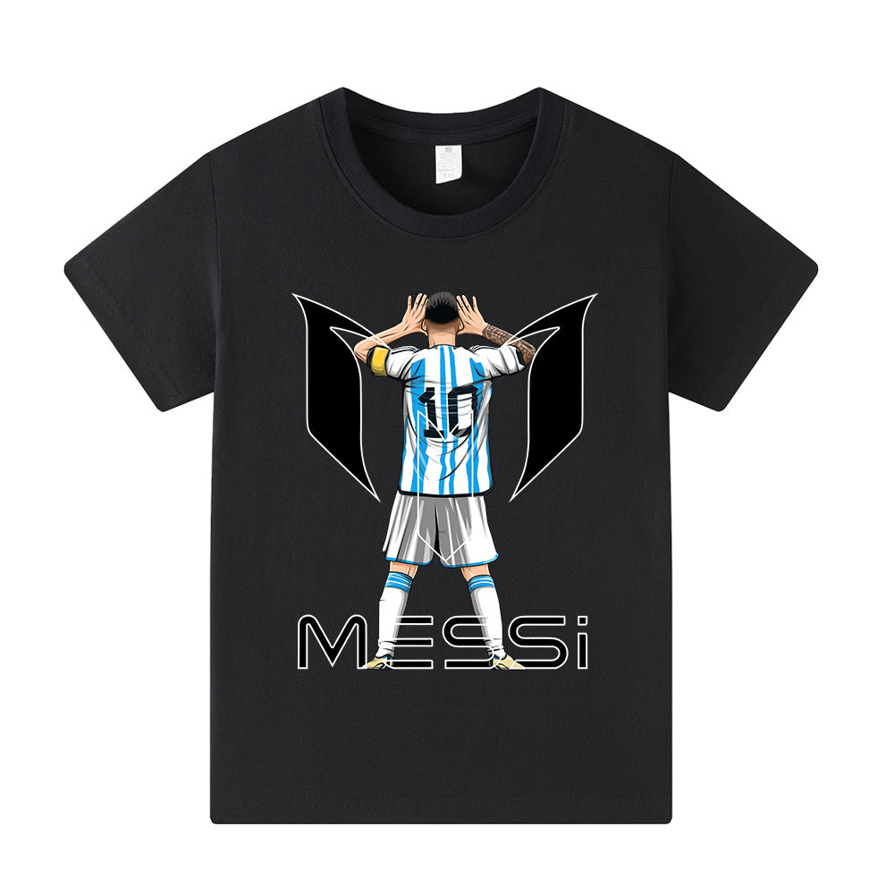 Lionel Messi Kids Football T-Shirt - Comfy