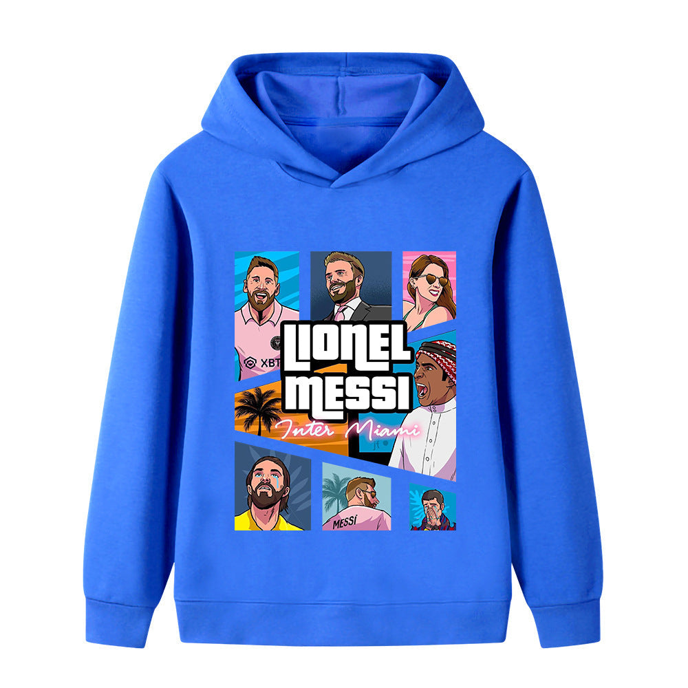 Messi Kids Football Hoodie - Sporty