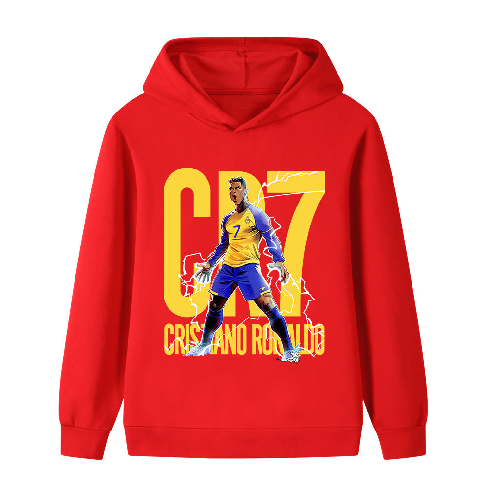 Ronaldo Kids Football Hoodie - Al Nassr