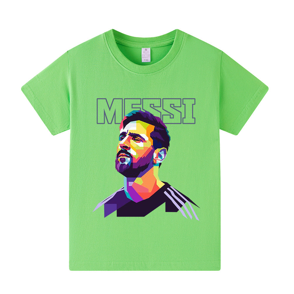 Messi Kids Football T-Shirt - Cool Design