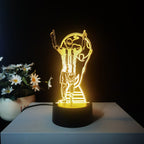 Lionel Messi 3D Illusion LED Lamp - Night Light - 16 Colours