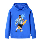 Lionel Messi Kids Football Hoodie - Soft