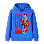 Cristiano Ronaldo Kids Football Hoodie - Manchester United - Sporty