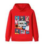 Messi Kids Football Hoodie - Sporty