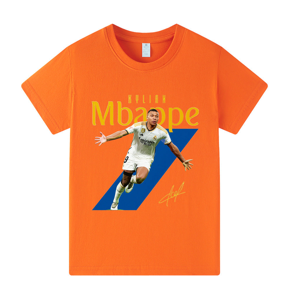 Kylian Mbappé Kids Football T-Shirt - Sporty