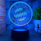 Football 3D Illusion LED Lamp - Night Light - Gift Mood Light