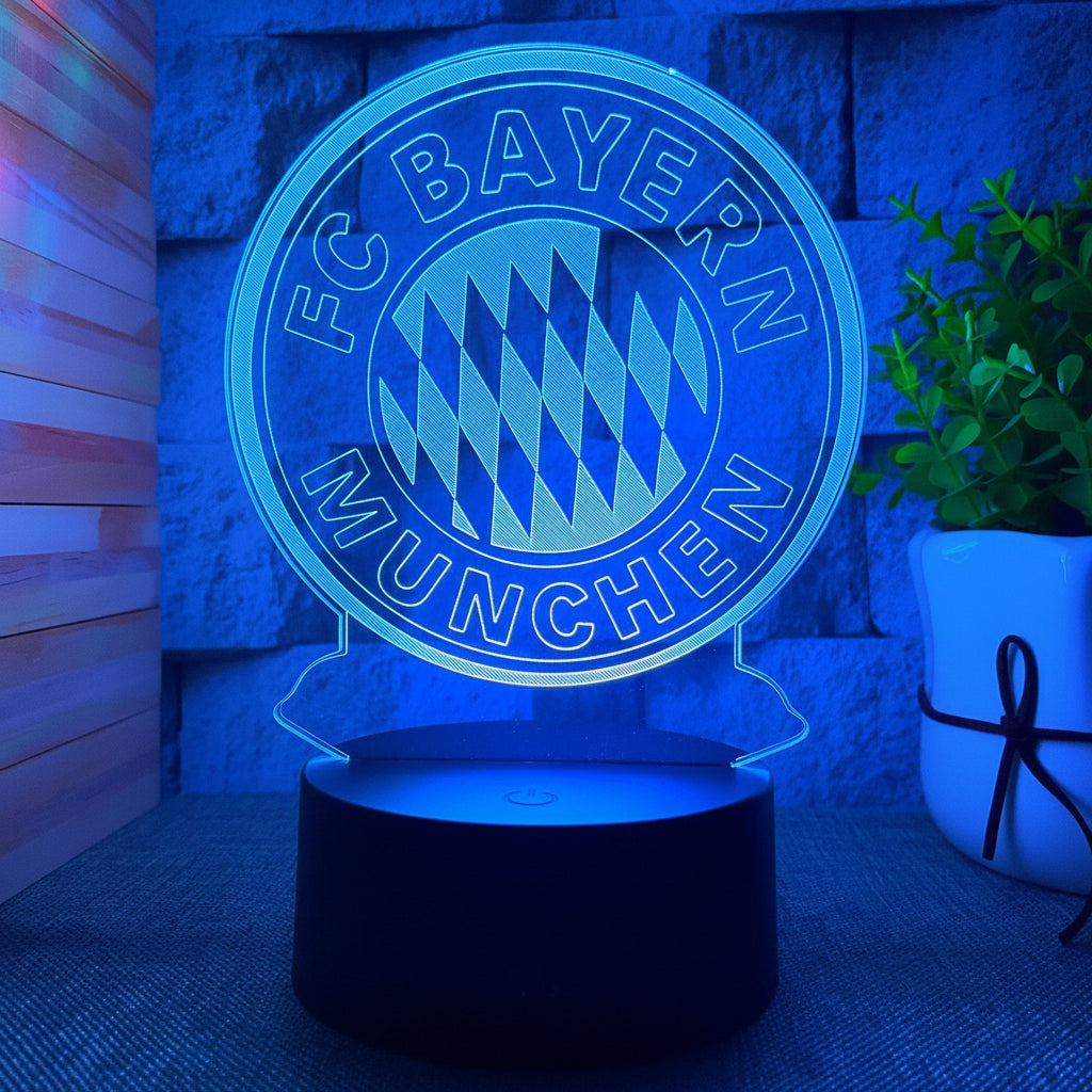 Football 3D Illusion LED Lamp - Night Light - Gift Mood Light