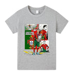 Cristiano Ronaldo Kids Football T-Shirt - Portugal - Comfy