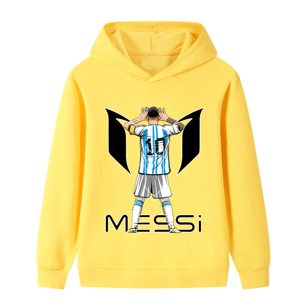 Lionel Messi Kids Football Hoodie - Cool Design