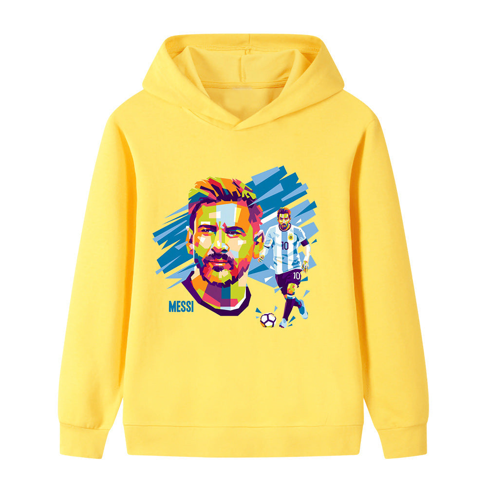 Lionel Messi Kids Football Hoodie - Sporty