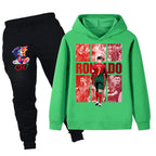 Cristiano Ronaldo Kids Football Tracksuit - Portugal - Sporty