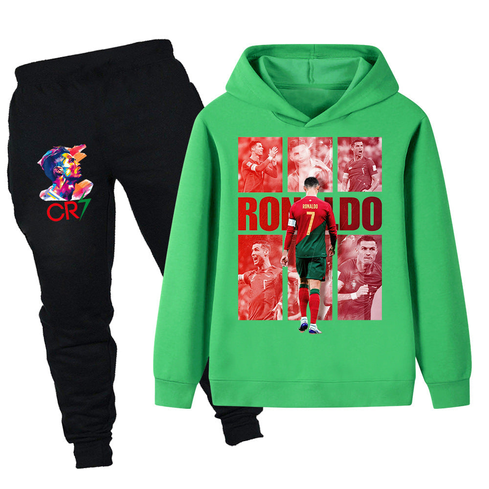 Cristiano Ronaldo Kids Football Tracksuit - Portugal - Sporty