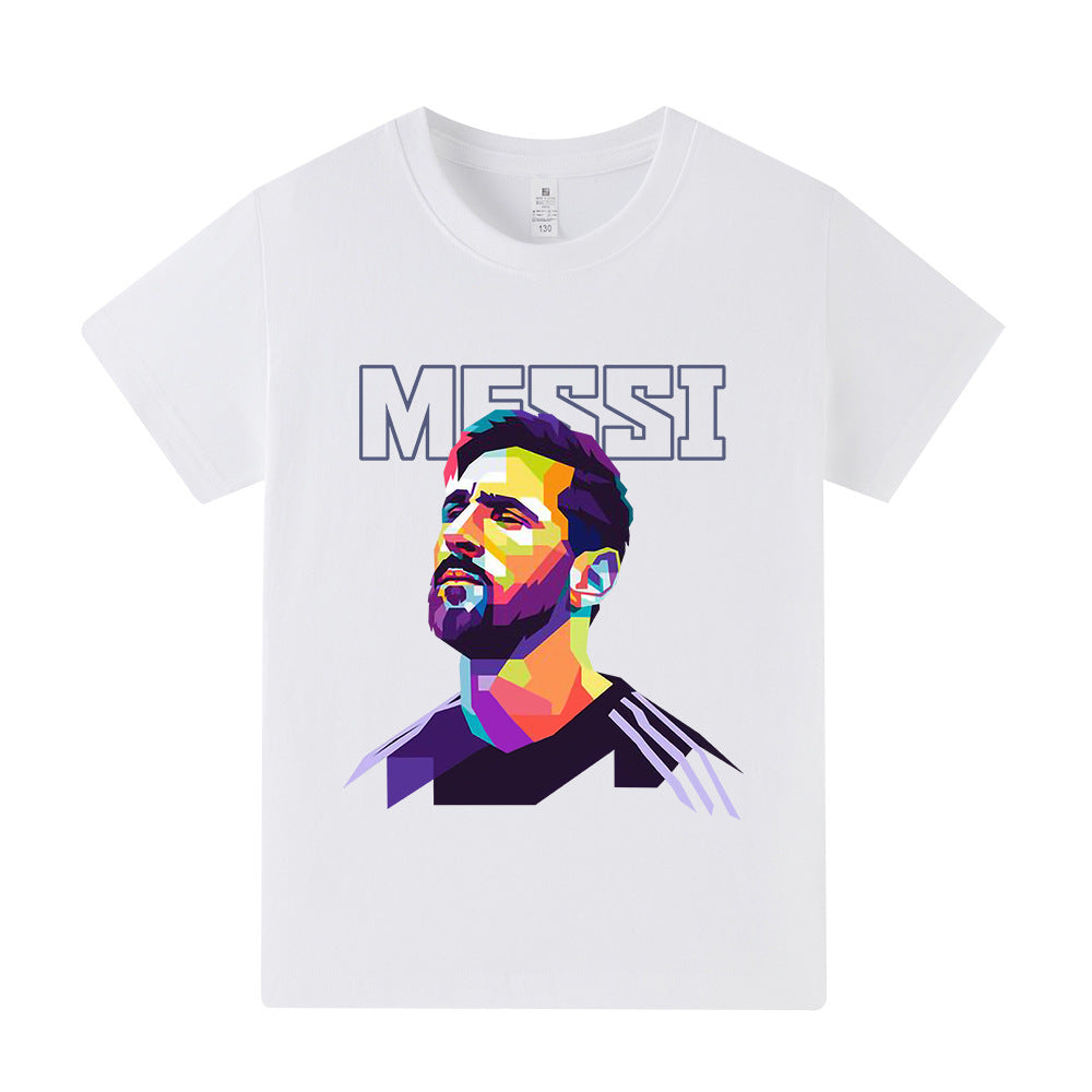 Messi Kids Football T-Shirt - Cool Design