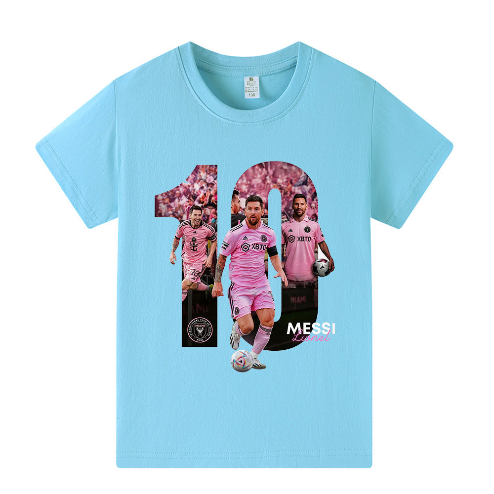 Lionel Messi Kids Football T-Shirt - Miami