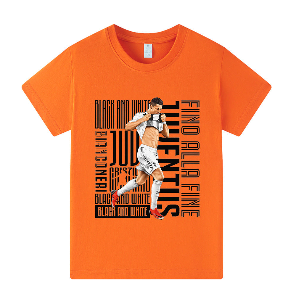Ronaldo Kids Football T-Shirt - Juventus