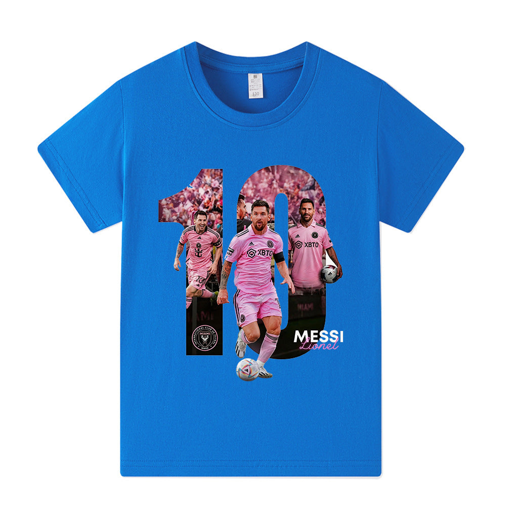 Lionel Messi Kids Football T-Shirt - Miami