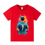 Ronaldo Kids Football T-Shirt - Cool Design