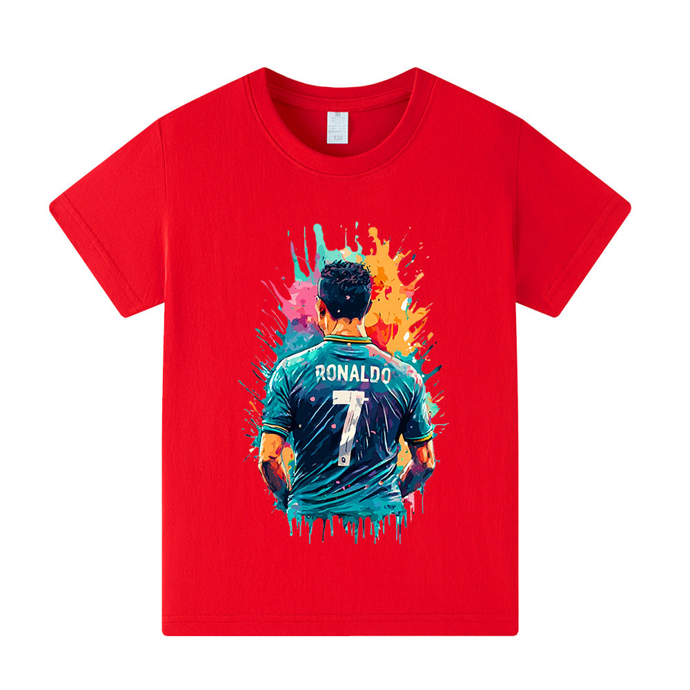 Ronaldo Kids Football T-Shirt - Cool Design