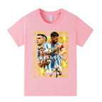 Lionel Messi Kids Football T-Shirt - Cool Design