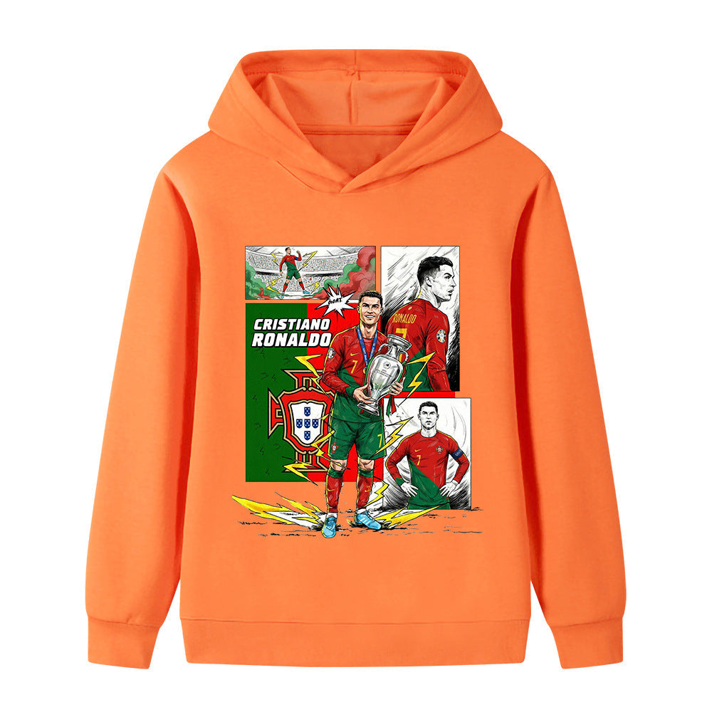 Cristiano Ronaldo Kids Football Hoodie - Portugal - Sporty