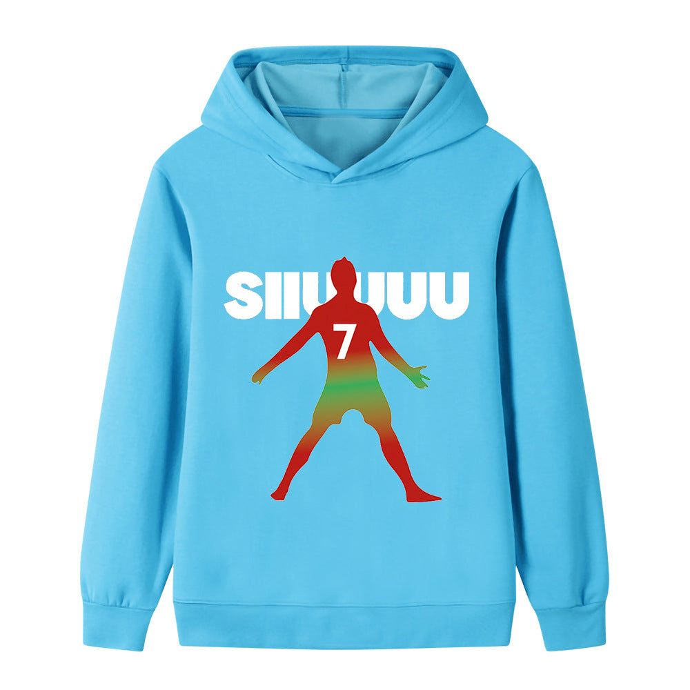 Ronaldo Kids Football Hoodie - Sporty