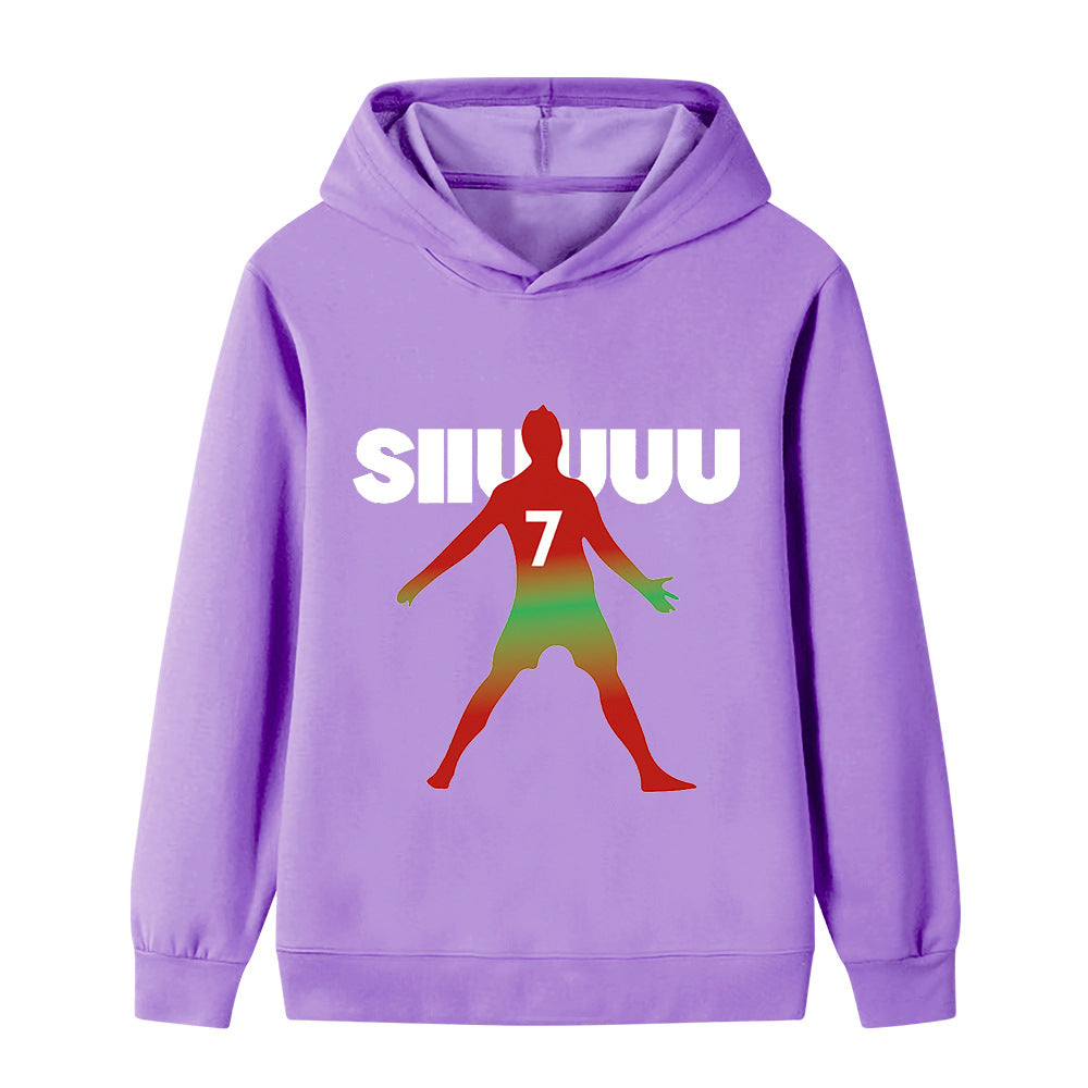 Ronaldo Kids Football Hoodie - Sporty