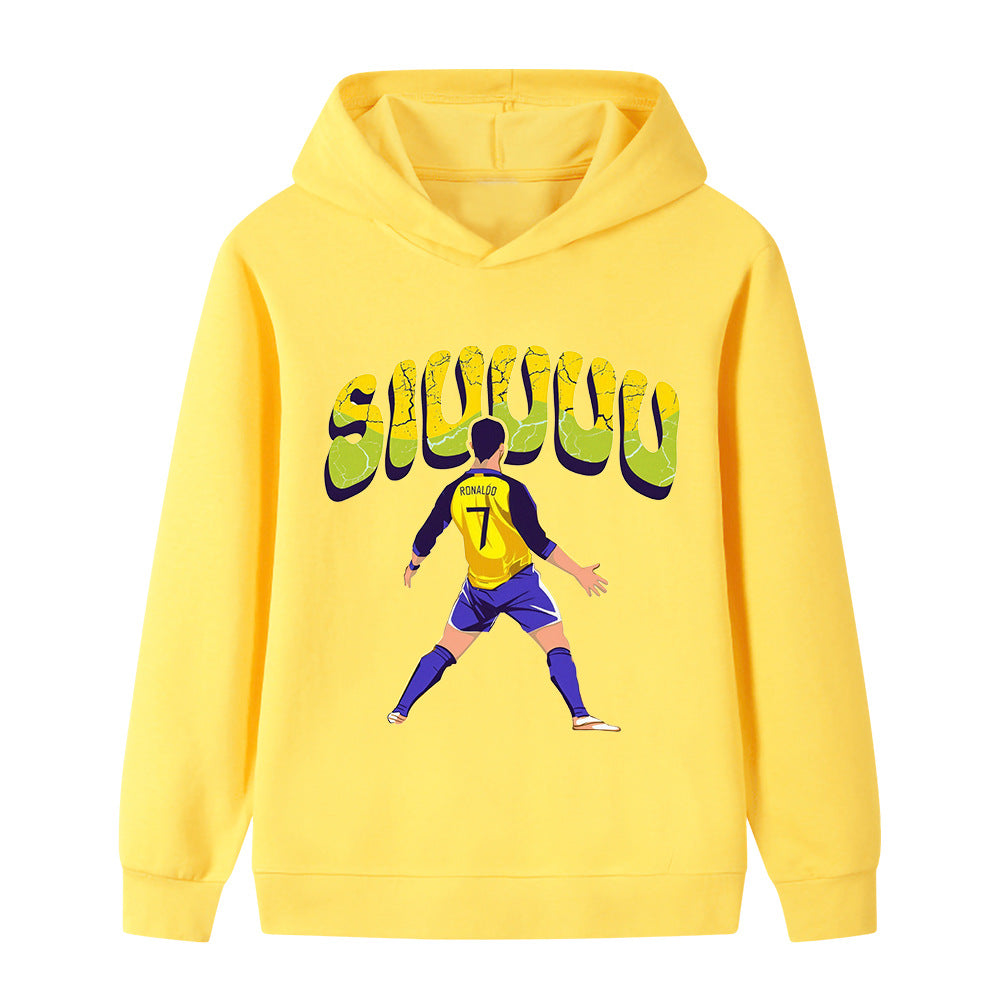 Cristiano Ronaldo Kids Football Hoodie - Cool Design