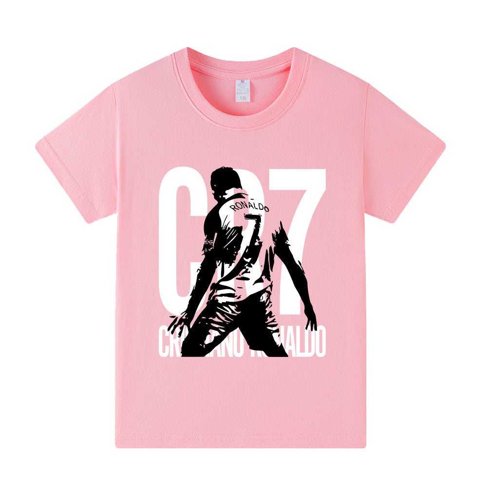 Cristiano Ronaldo Kids Football T-Shirt - Sporty