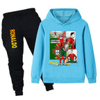 Cristiano Ronaldo Kids Football Tracksuit - Portugal - Soft
