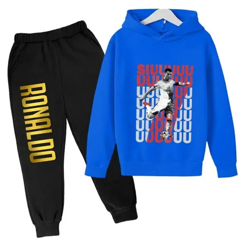 Cristiano Ronaldo Kids Football Tracksuit - Comfy