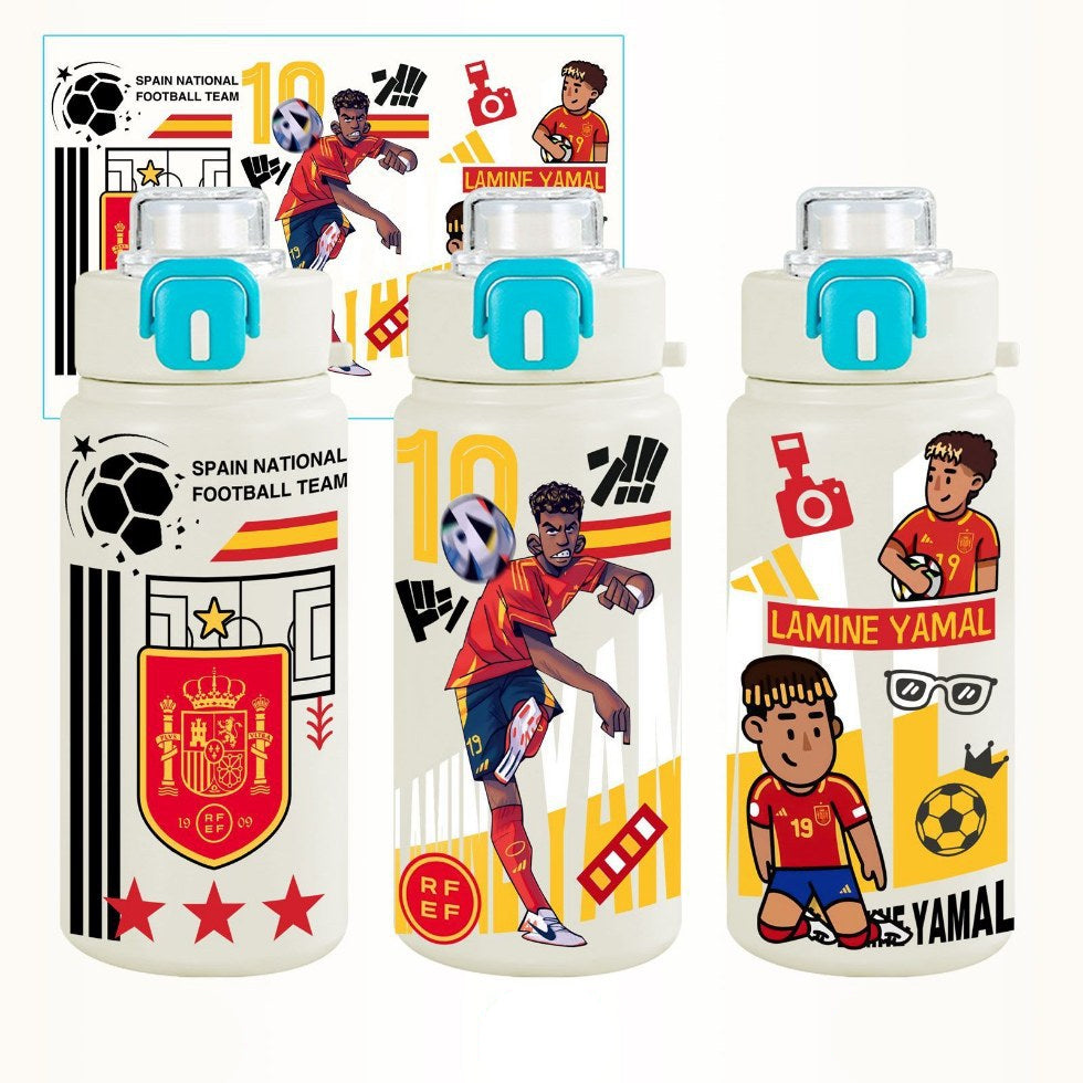 Yamal Insulated Water Bottle - Football