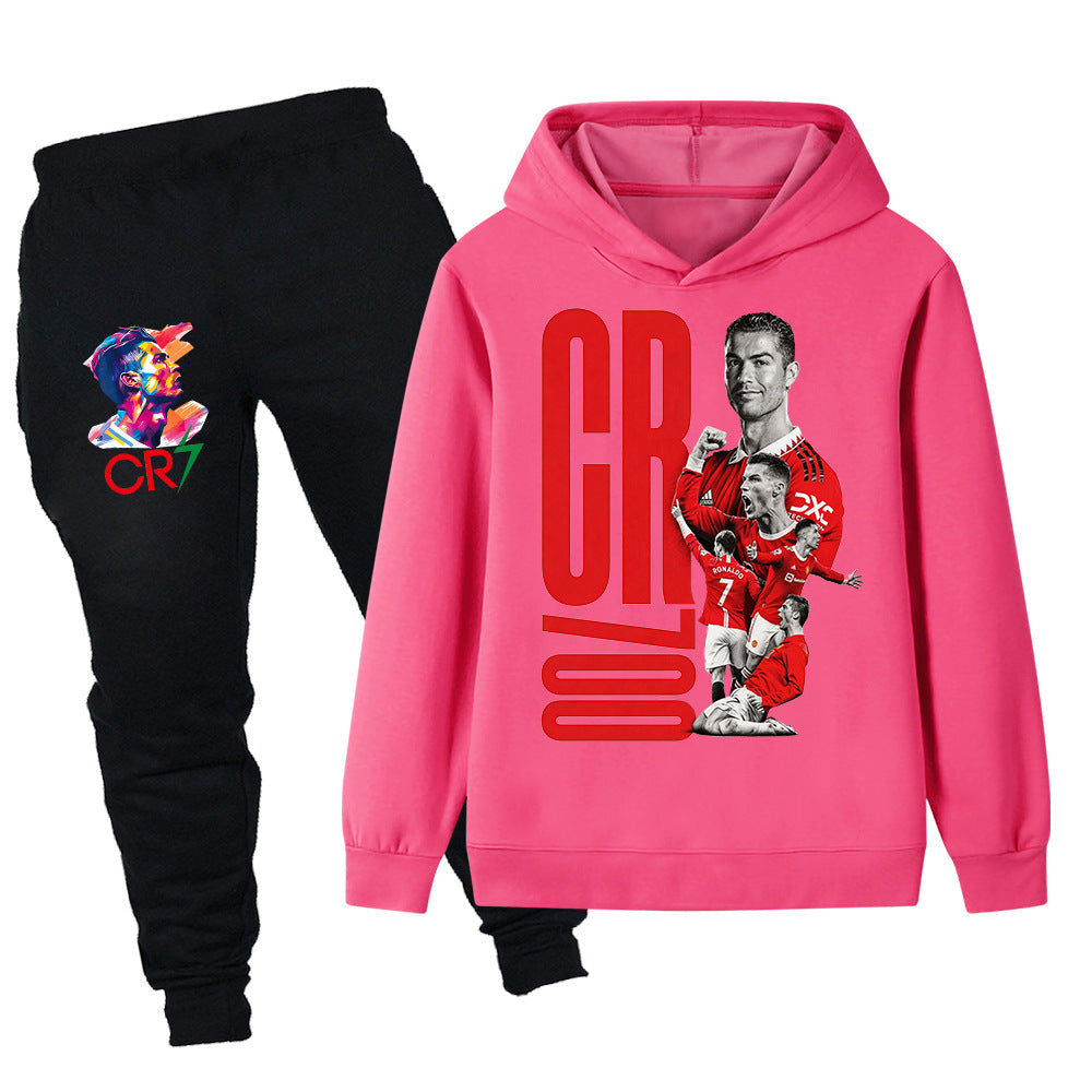 Cristiano Ronaldo Kids Football Tracksuit - Manchester United