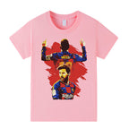 Lionel Messi Kids Football T-Shirt - Barcelona