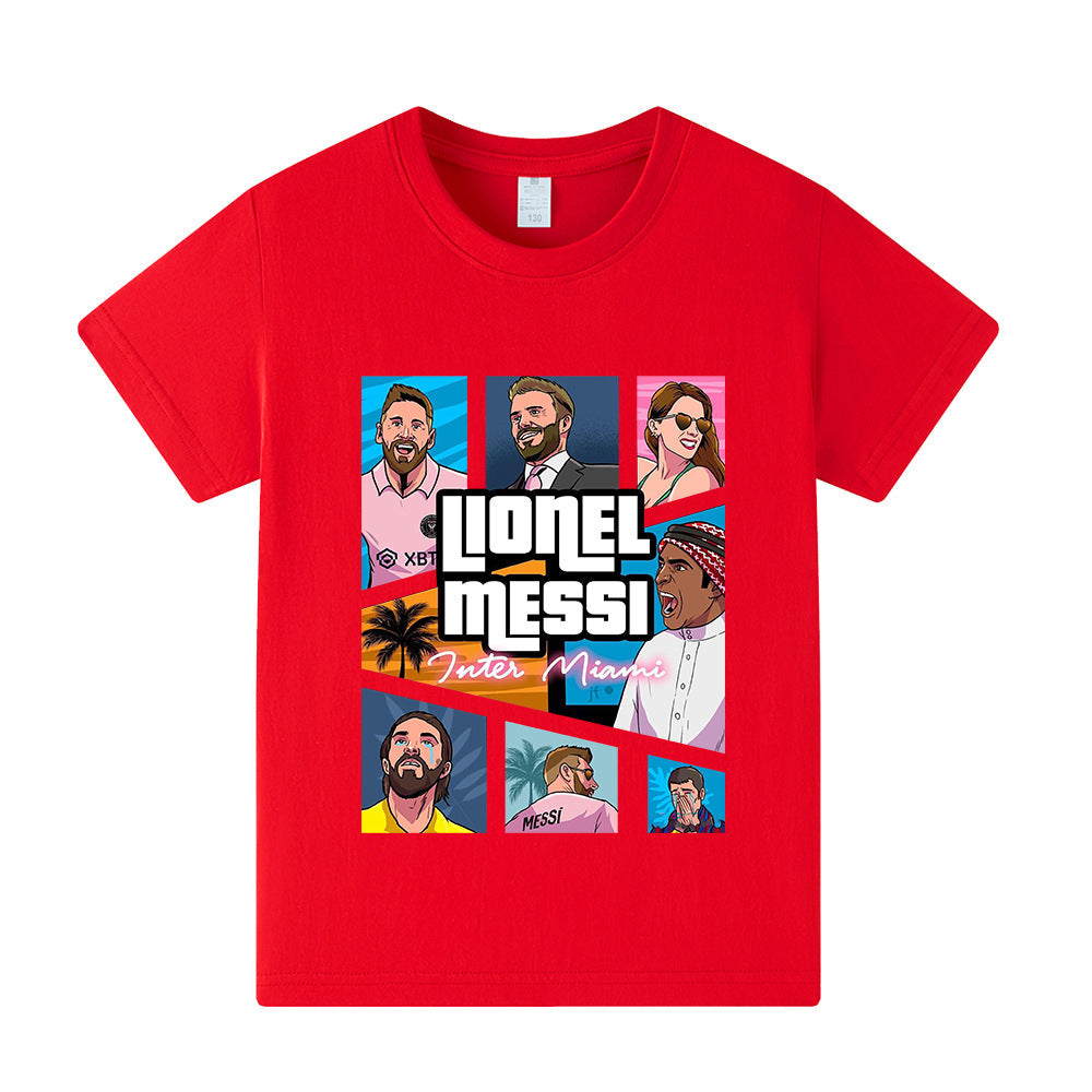 Messi Kids Football T-Shirt - Comfy