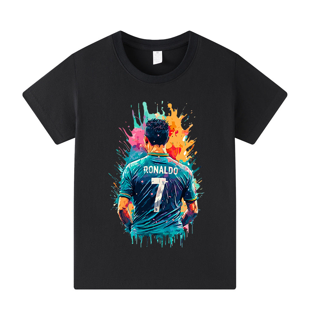 Ronaldo Kids Football T-Shirt - Cool Design