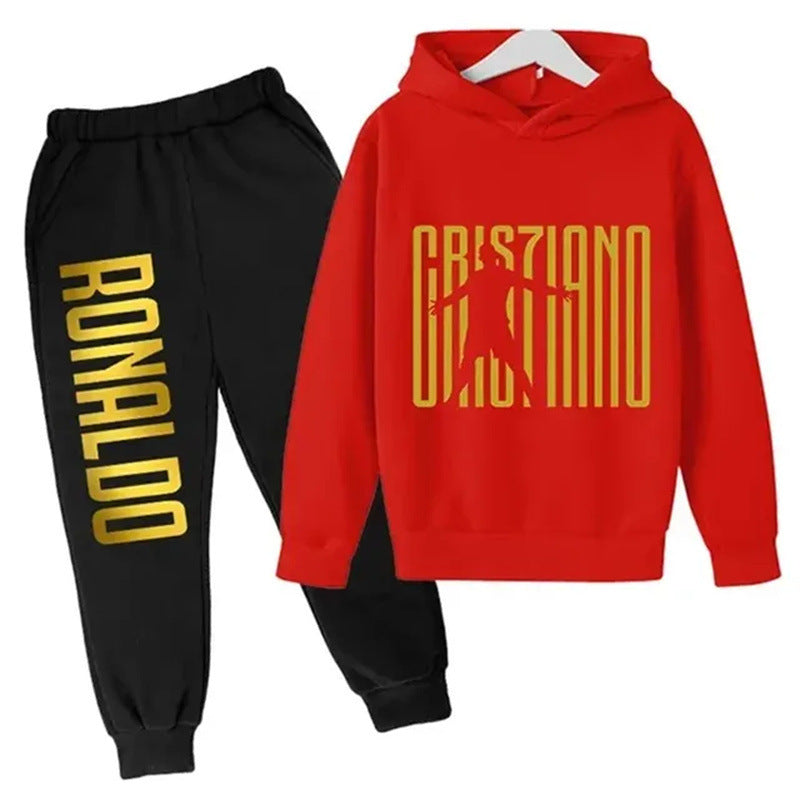 Cristiano Ronaldo Kids Football Tracksuit - Sporty