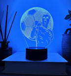 Ronaldo 3D Illusion LED Lamp - Night Light