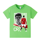 Cristiano Ronaldo Kids Football T-Shirt - Manchester United