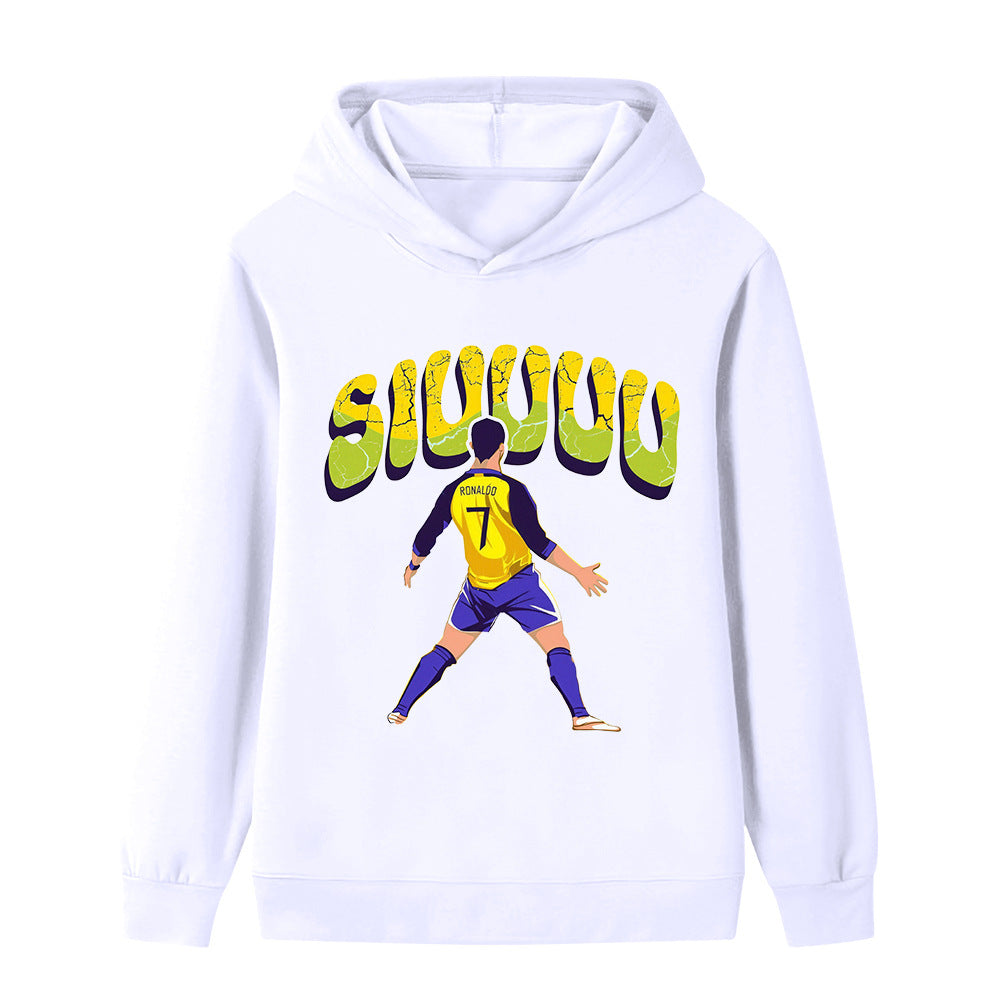Cristiano Ronaldo Kids Football Hoodie - Cool Design