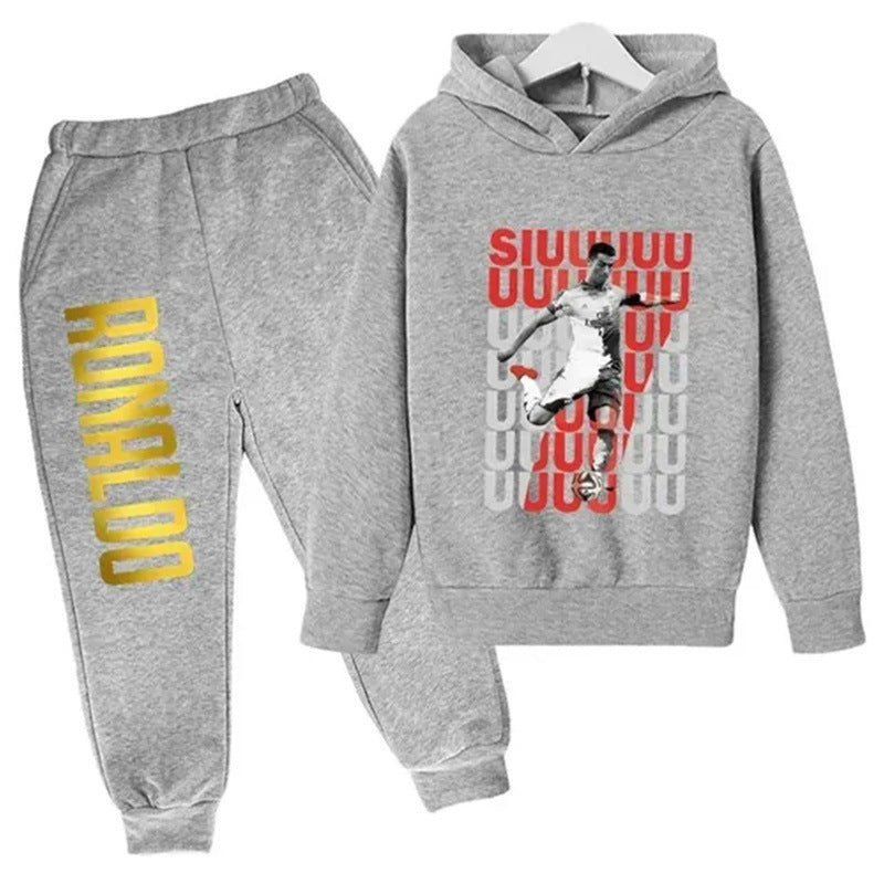 Cristiano Ronaldo Kids Football Tracksuit - Comfy