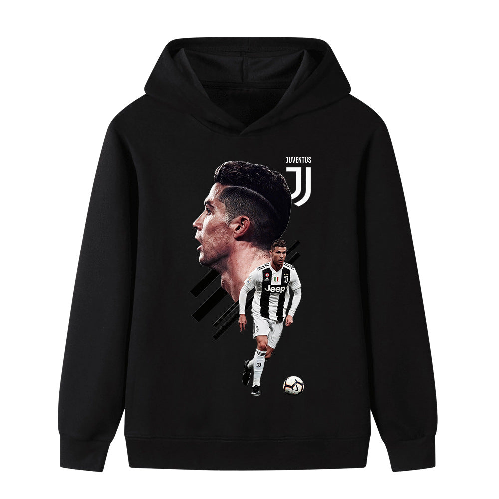 Ronaldo Kids Football Hoodie - Juventus - Sporty