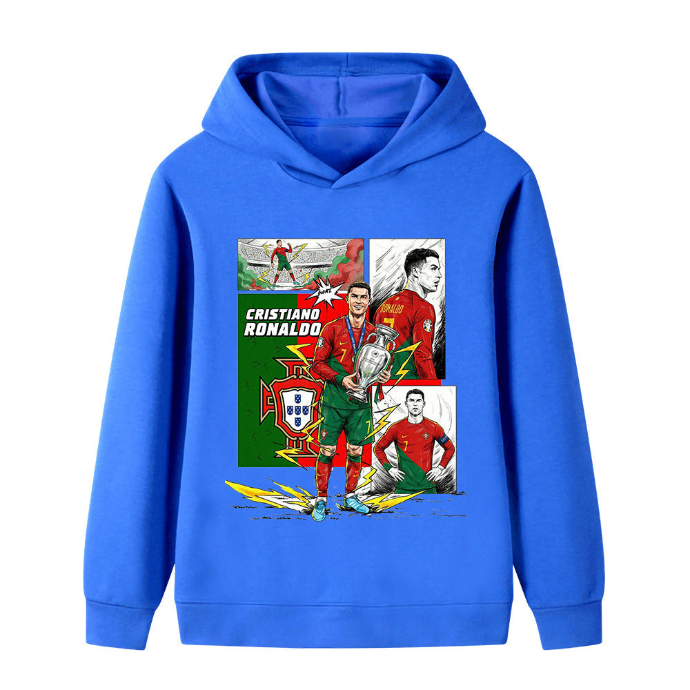 Cristiano Ronaldo Kids Football Hoodie - Portugal - Sporty