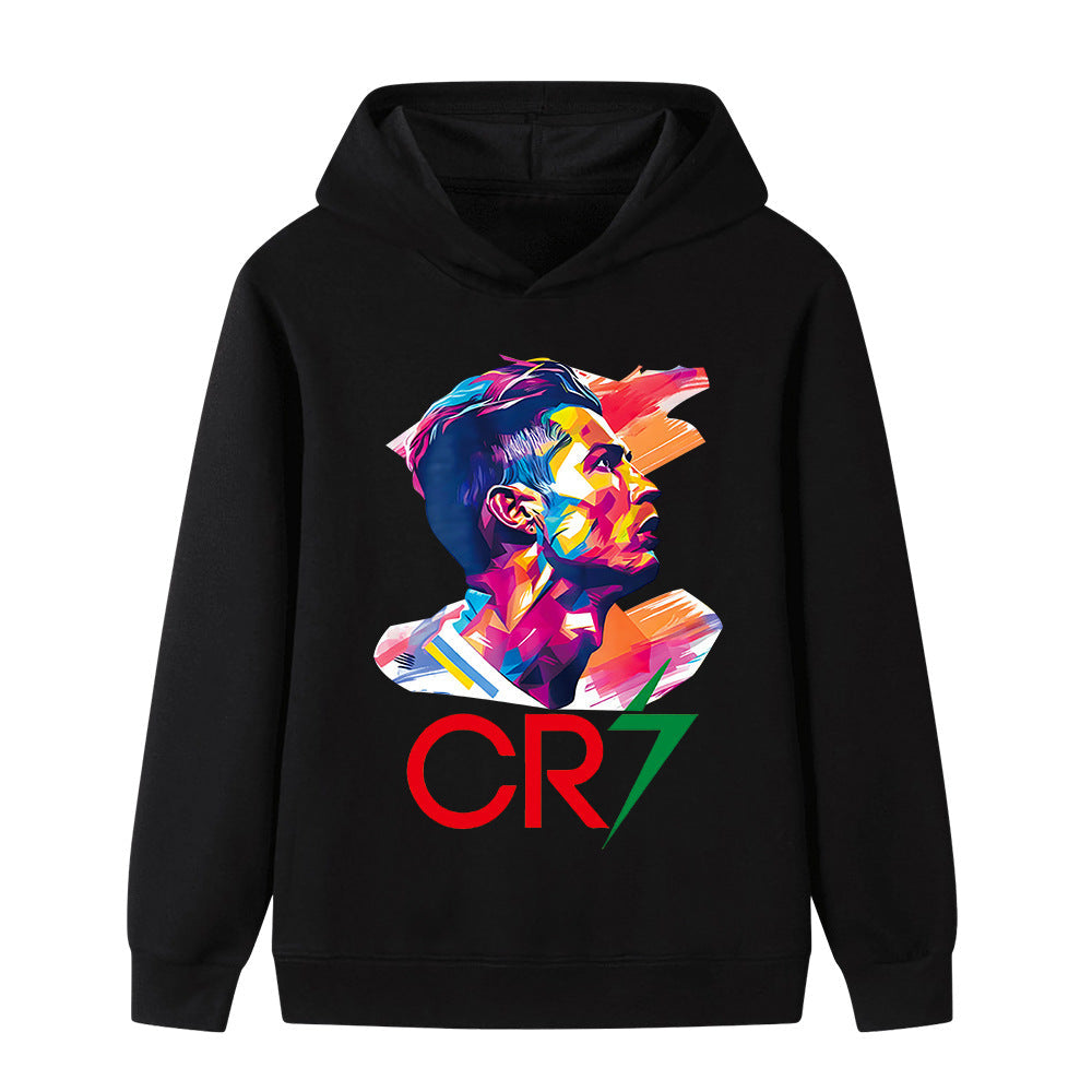 Cristiano Ronaldo Kids Football Hoodie - Soft