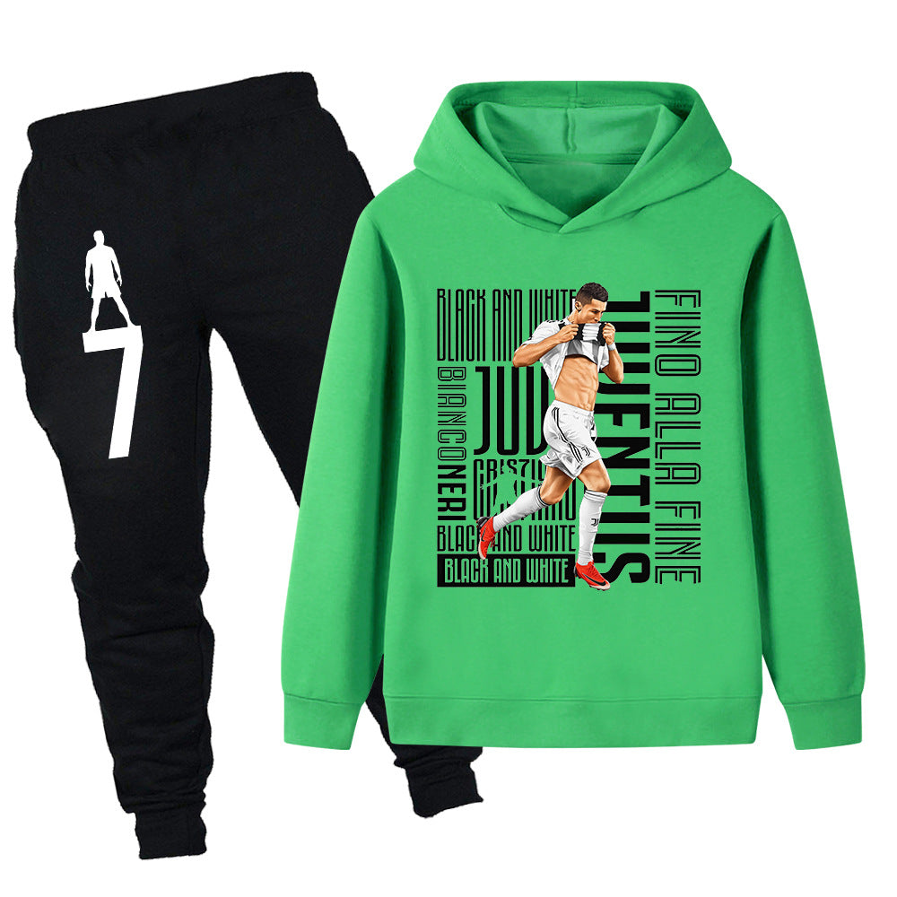 Cristiano Ronaldo Kids Football Tracksuit - Juventus