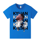 Kylian Mbappé Kids Football T-Shirt - Comfy