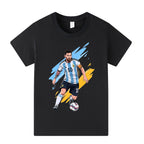 Lionel Messi Kids Football T-Shirt - Sporty