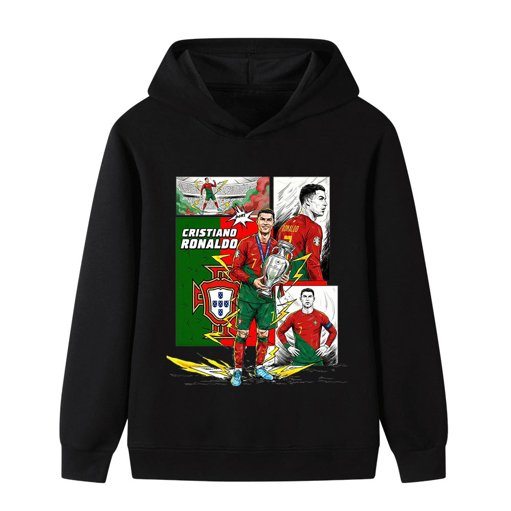 Cristiano Ronaldo Kids Football Hoodie - Portugal - Sporty
